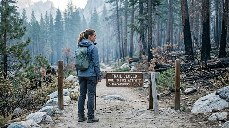 Chilnualna Falls Trails Are Closed