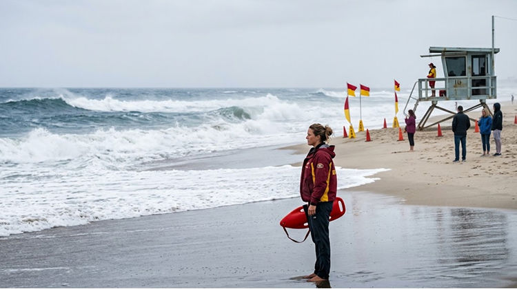 Dangerous Surf Is Already Affecting California Beaches